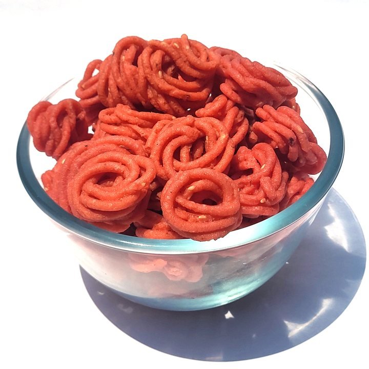 Beetroot Murukku